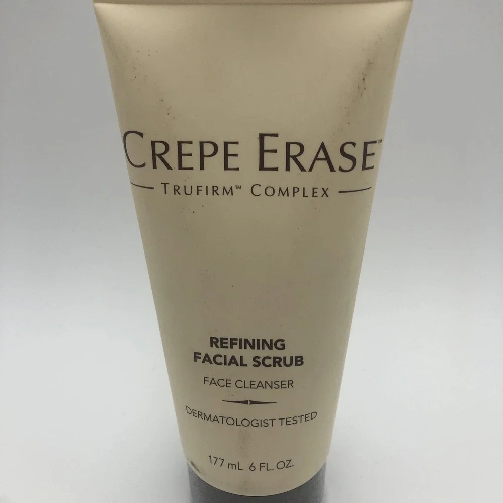 Crepe Ease Body Firm Advanced Refining‎ Facial Scrub full 6 oz. New and Sealed